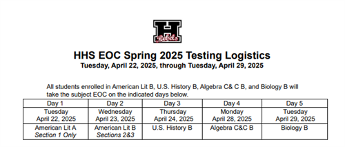 GMAS schedule